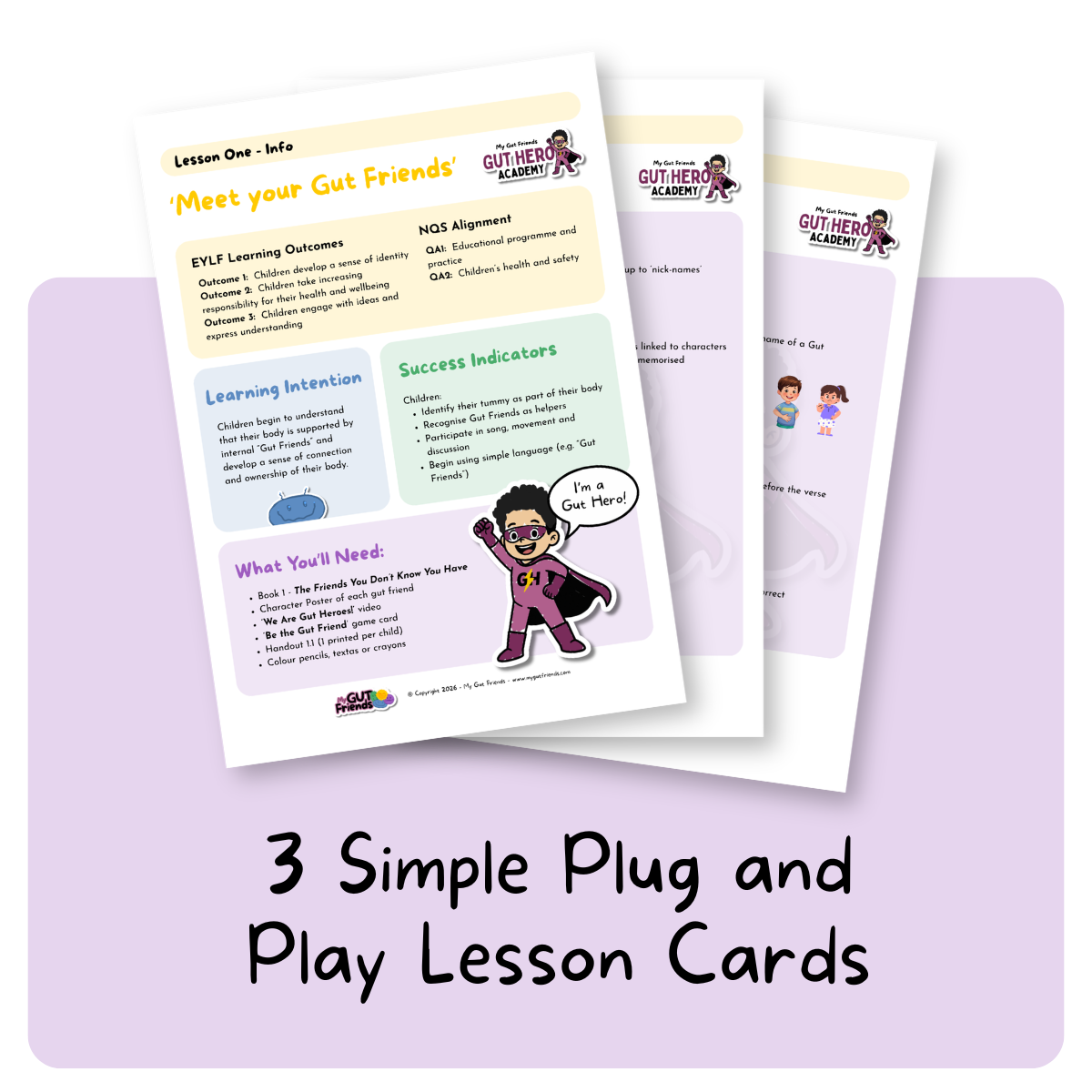 Gut Hero Academy - Starter Kit